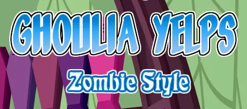 Ghoulia Yelps Zombie Style logo