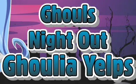 Ghouls Night Out Ghoulia Yelps logo