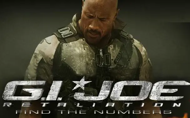 GI Joe Retaliation - Find the Numbers logo