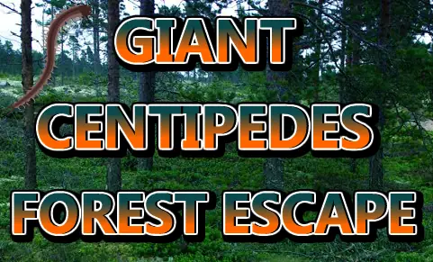 Giant Centipedes Forest Escape logo