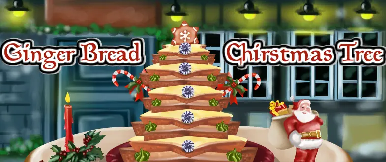 Ginger Bread Christmas Tree logo