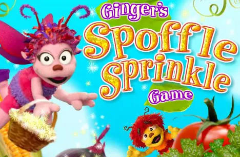 Ginger's Spoffle Sprinkle Game logo