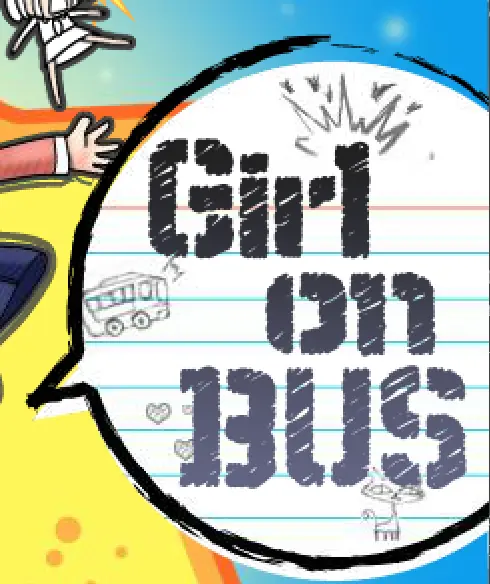 Girl on Bus logo