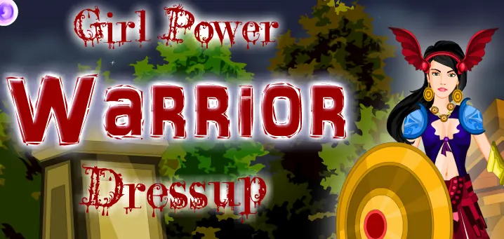 Girl Power Warrior Dressup logo