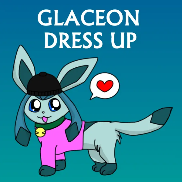 Glaceon Dress Up logo