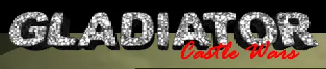 GLADIATOR Castle Wars logo