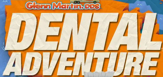 Glenn Martin DDS Dental Adventure logo