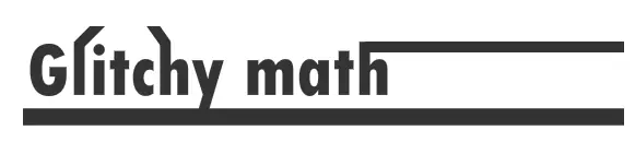 Glitchy Math logo