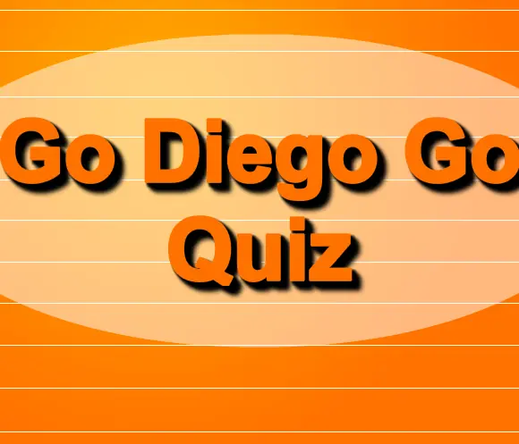 Go Diego Go Quiz logo