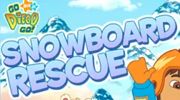 Go Diego Go! Snowboard Rescue logo