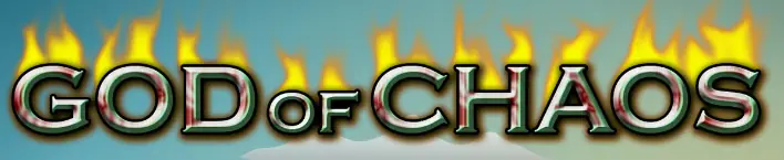 God of Chaos WIP logo
