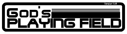 God's Playing Field logo
