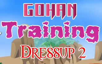 Gohan Training Dressup 2 logo