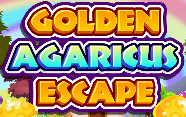 Golden Agaricus Escape logo