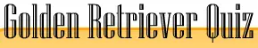 Golden Retriever Quiz logo