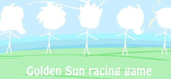 Golden Sun Racing Game logo
