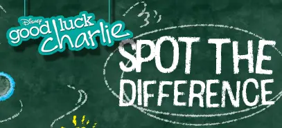 Good Luck Charlie: Spot the Difference logo