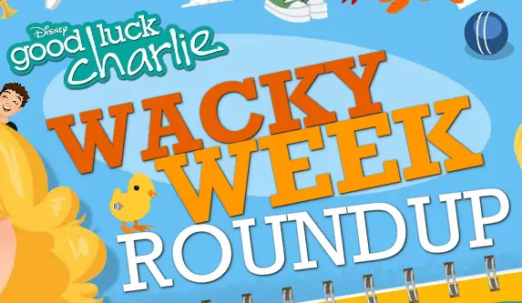 Good Luck Charlie: Wacky Week Round Up logo