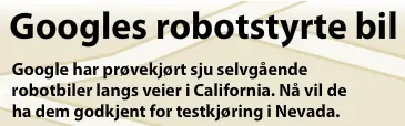Googles robotstyrte bil logo
