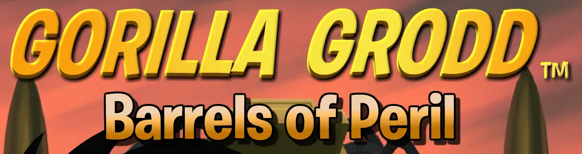 Gorilla Grodd: Barrels of Peril logo