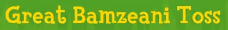 Great Bamzeani Toss logo