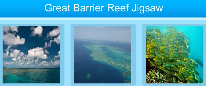 Great Barrier Reef Jigsaw logo