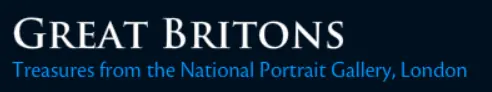Great Britons: Treasures from the National Portrait Gallery, London logo