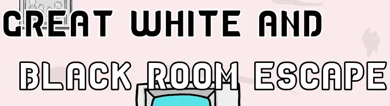 Great White and Black Room Escape logo