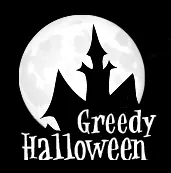 Greedy Halloween logo
