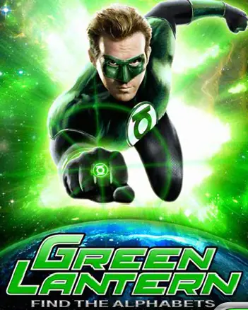 Green Lantern - Find the Alphabets logo