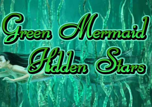 Green Mermaid Hidden Stars logo