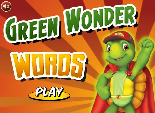 Green Wonder Words logo
