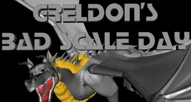 Greldon's Bad Scale Day logo