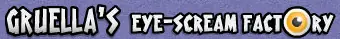 Gruella's Eye-Scream Factory logo