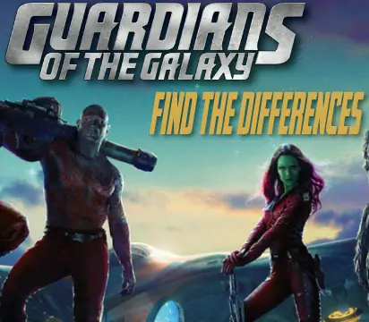 Guardians of the Galaxy: Find the Differences logo