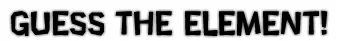 Guess the Element! logo