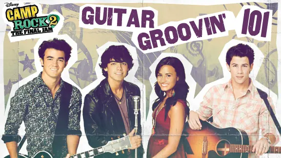 Guitar Groovin' 101 (Camp Rock 2) logo
