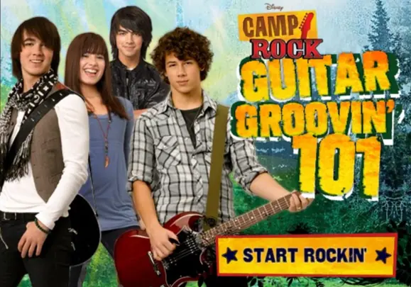 Guitar Groovin' 101 (Camp Rock) logo