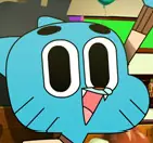 Gumball and Darwin at School Puzzle logo