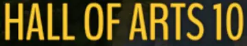 Hall of Arts 10 logo