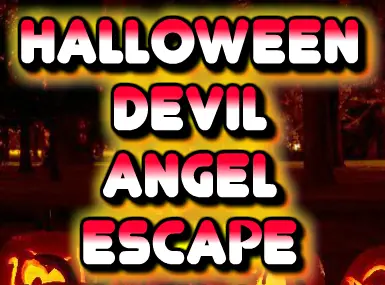 Halloween Devil Angel Escape logo