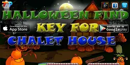 Halloween Find Key For Chalet House logo