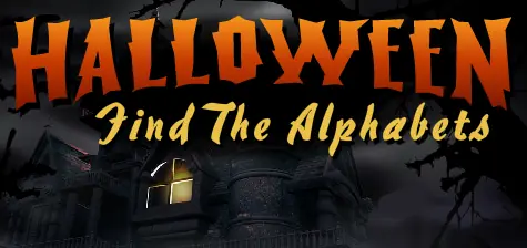 Halloween - Find the Alphabets logo