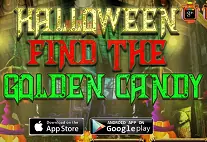 Halloween Find The Golden Candy logo