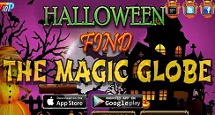 Halloween Find The Magic Globe logo