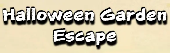 Halloween Garden Escape logo