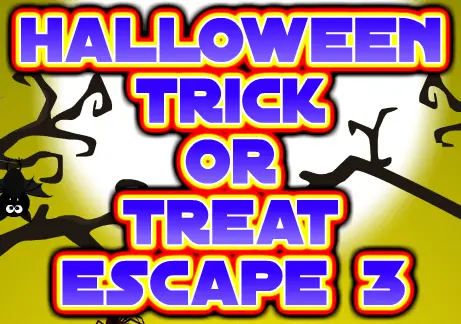 Halloween Trick or Treat Escape 3 logo