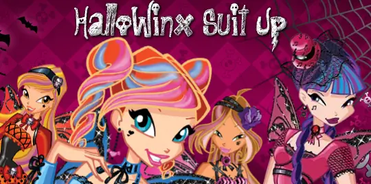 HalloWinx Suit Up logo