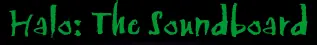 Halo: The Soundboard logo
