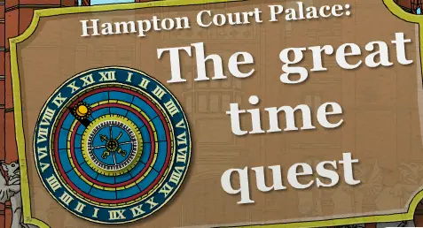 Hampton Court Palace: The great time quest logo